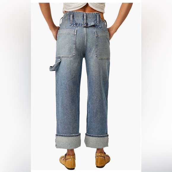 We The Free Major Leagues Wide Leg Crop Jeans - Picture 2 of 11